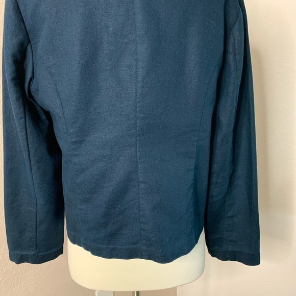 Orvis Linen Cotton Blazer Size 8 - Picture 6 of 8